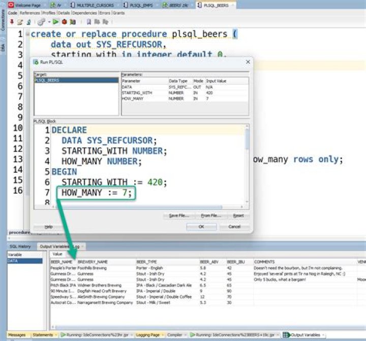 Can ref cursor can be used for dynamic queries?