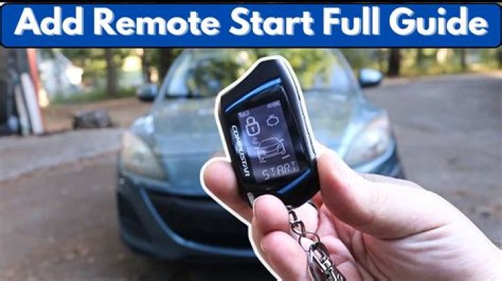 Does Remote Start need to be programmed?