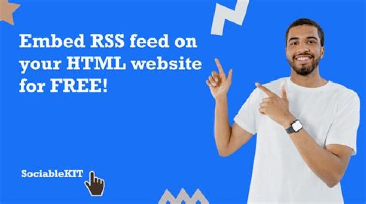 How do I embed an RSS feed in HTML?
