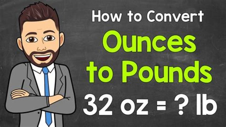 How do you convert pounds to pounds and ounces?