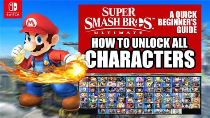 How do you unlock all the characters in Super Smash Bros Melee Gamecube?