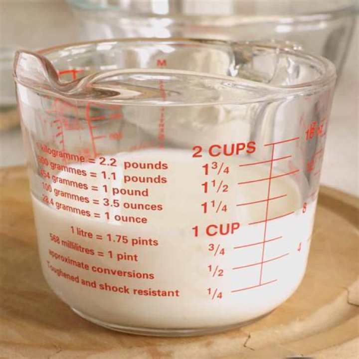 How many cups are in a pint of fluid?