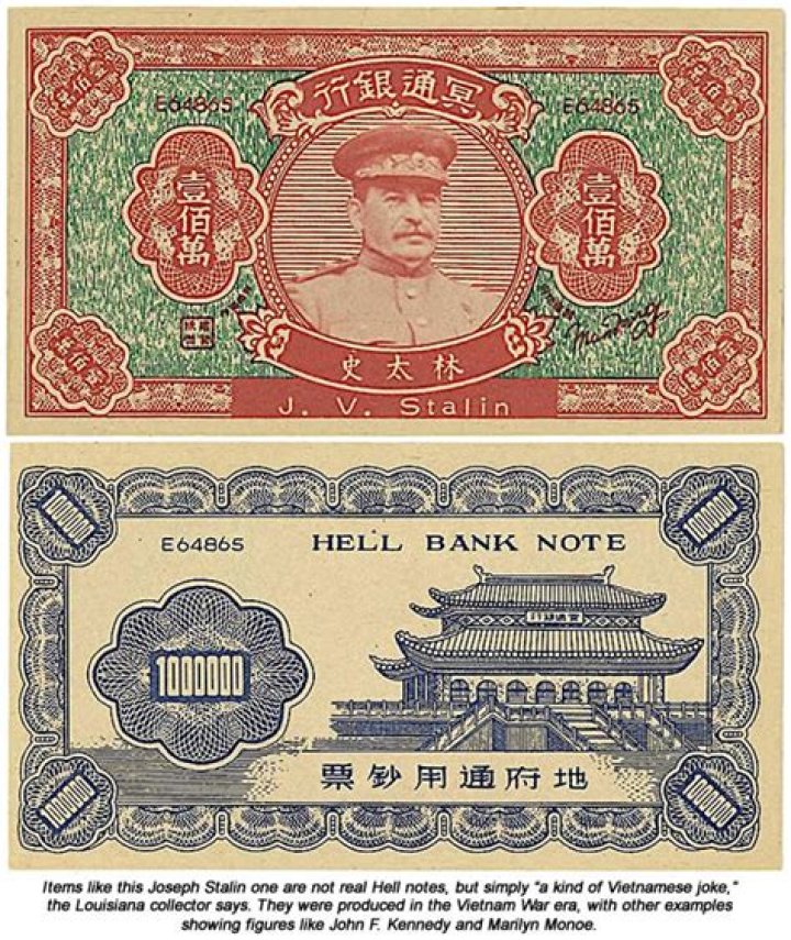 What is a Chinese Hell note?