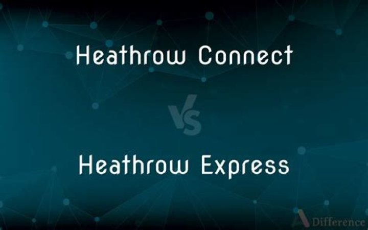 What is Heathrow Connect VS Express?