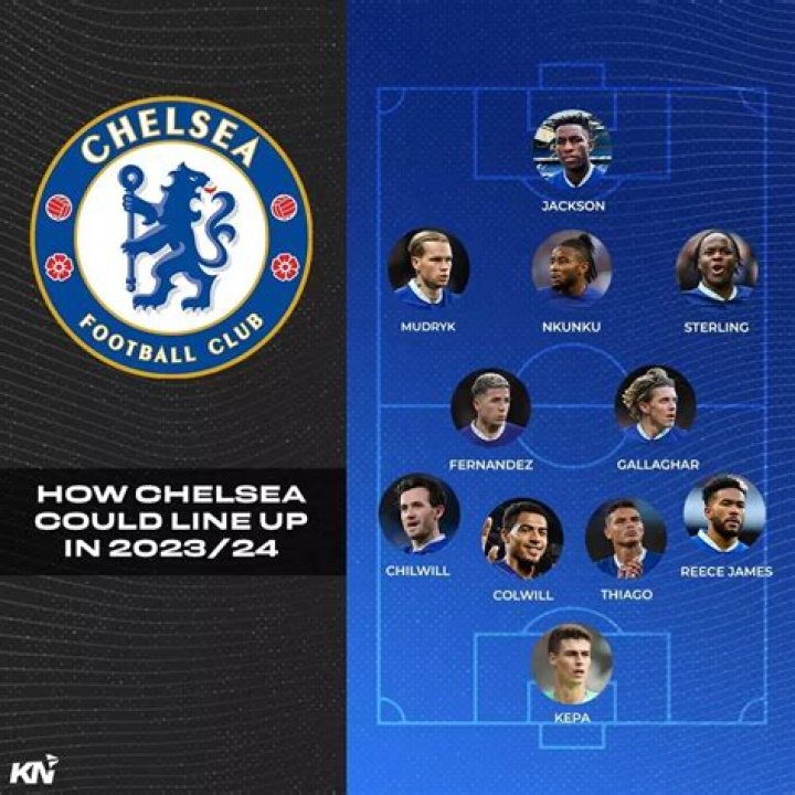 Who are the Chelsea first 11?