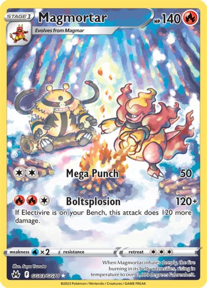 Who is stronger Electivire or Magmortar?